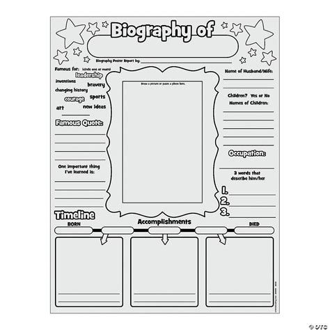Biography Project Template